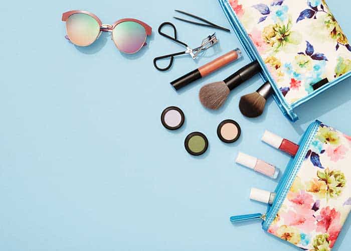 produits de beauté pour les vacances