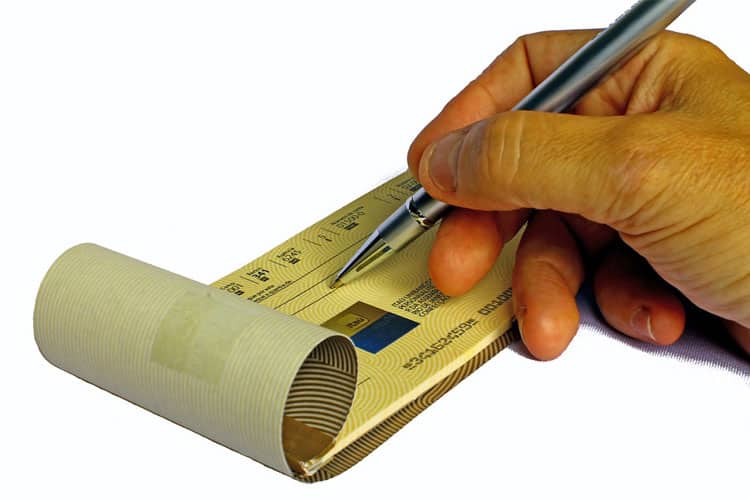 Comment Remplir Cheque Avis