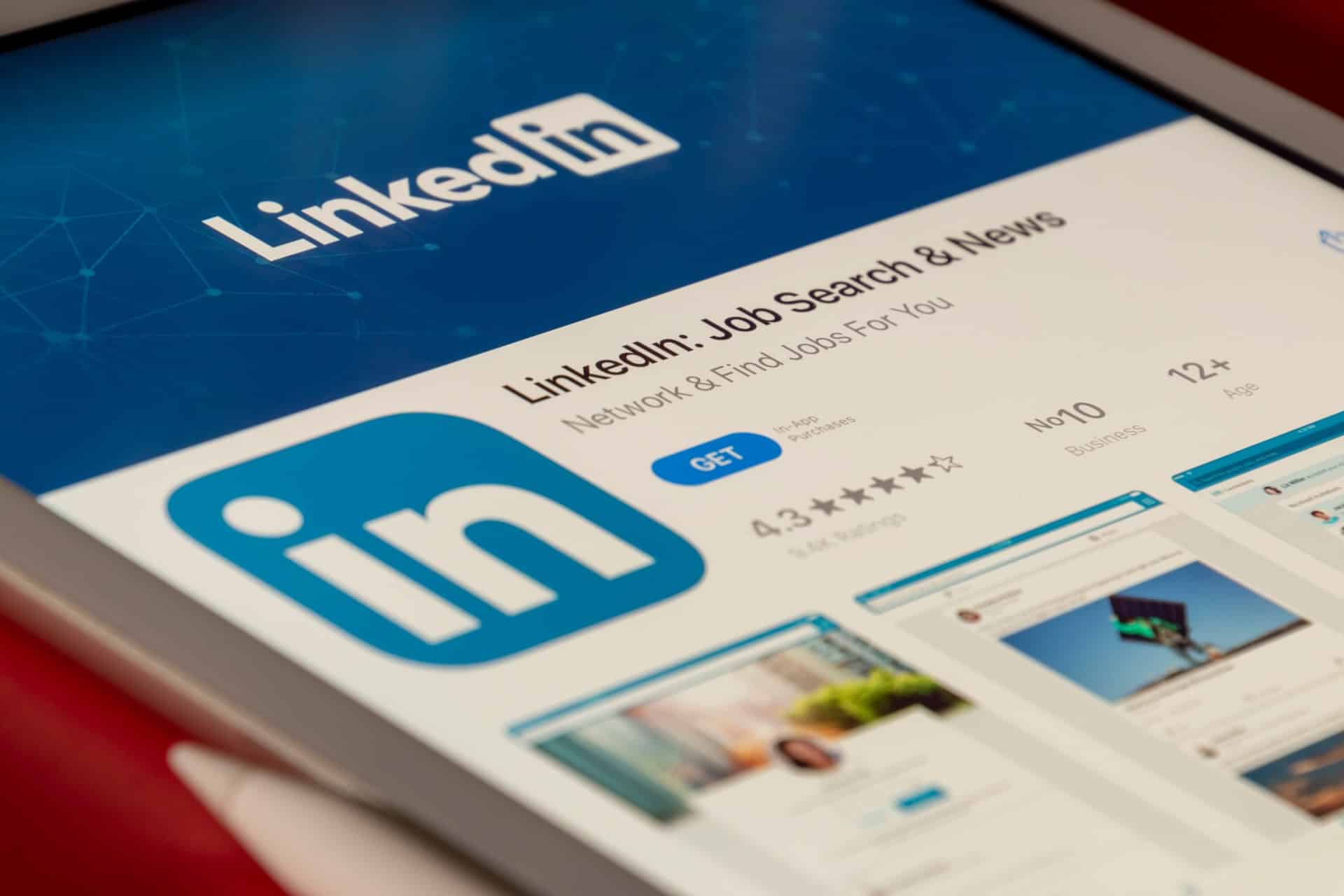 Interface De Prospection Sur Linkedin