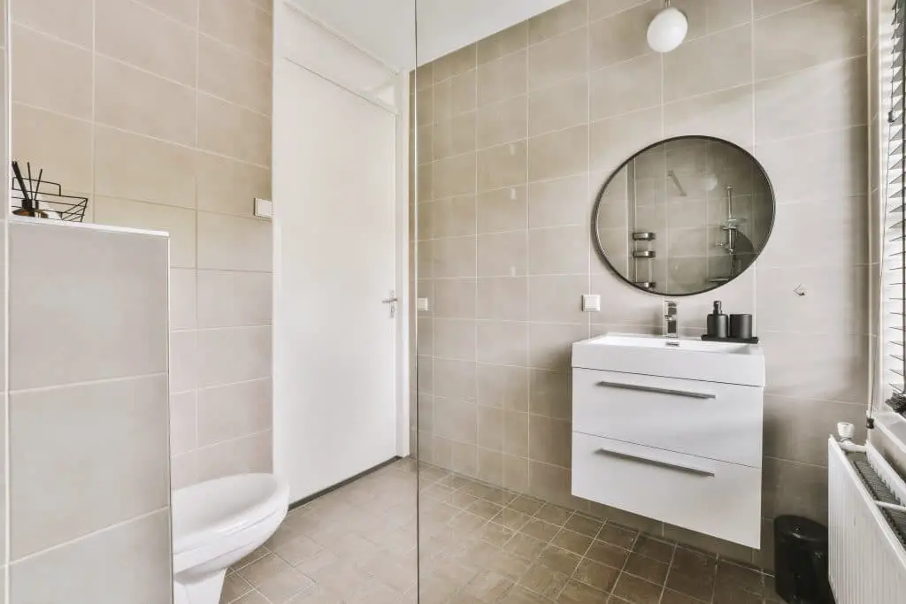 Lavatory With Toilet And Sink