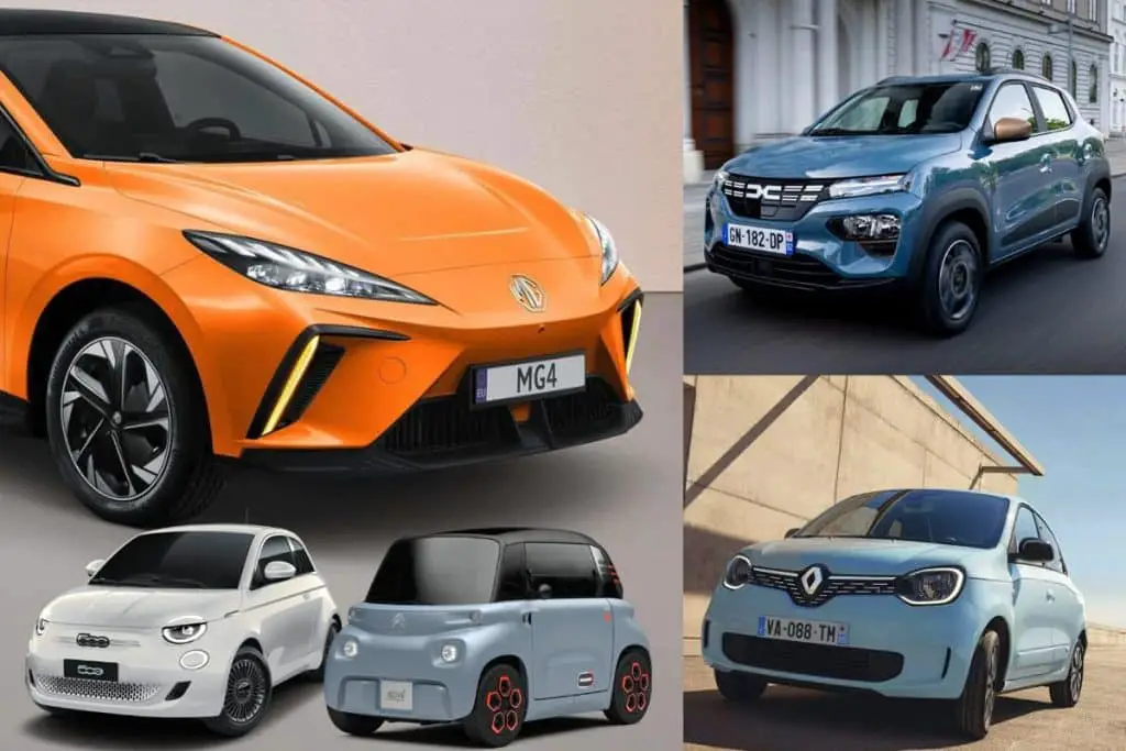Choix De Modèles Et De Marques De Voitures éléctriques
