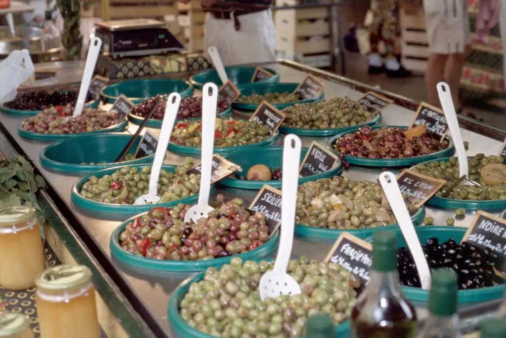 Olive Stall, Place Des PrÍcheurs, Aix En Provence