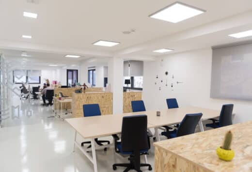 Empty Startup Busines Office Interior