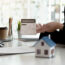 Real Estate Agent Broker Or House Developer Showing Contract For Buying House Agreement To Consultant Employee