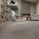 Carrelage dans escalier