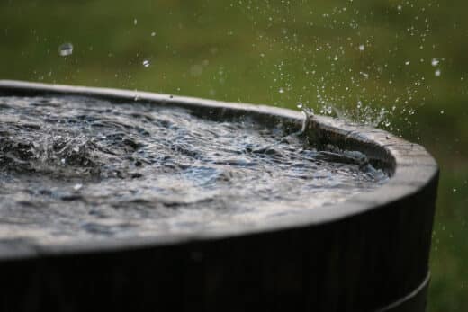 Réservoir eau de pluie
